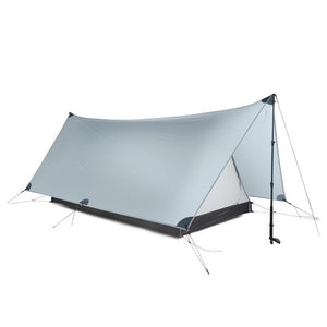 Tente Tarp 2 places Ultra Légère - Tente Mountain View grise de 3F UL Gear - Abri bivouac - Koksoak Outdoor