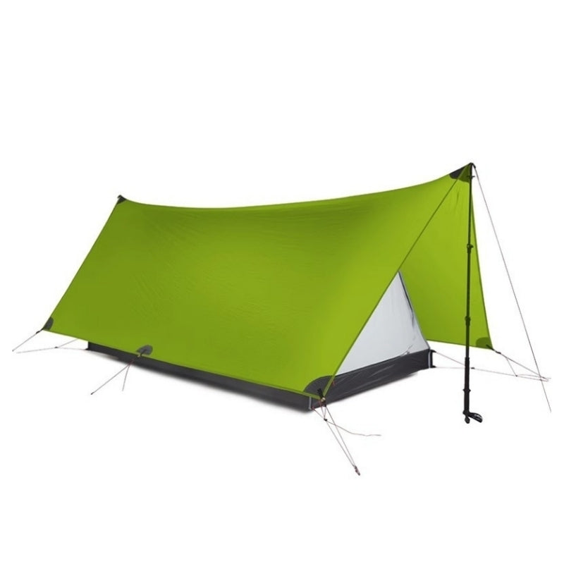 Tente Tarp 2 places Ultra Légère - Tente Mountain View verte de 3F UL Gear - Abri bivouac - Koksoak Outdoor