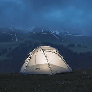 Tente 2 places Yakou UL 2 - Tente Naturehike de soir au sommet d'une montagne - Koksoak